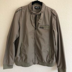 Men’s Members Only Dark Tan/Khaki Jacket